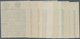 ** Malaiische Staaten - Trengganu: 1949/1955, Sultan Ismail Definitives Complete Set Of 21 In Blocks Of - Trengganu