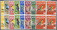 ** Malaysia: 1965, Birds Complete Set Of Eight In Blocks Of Four, MNH, SG. £ 280 + - Maleisië (1964-...)