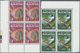 ** Malaysia: 1965, Birds Five Different Values (30c., 50c. And $1 To $5) With INVERTED WATERMARKS In Bl - Malaysia (1964-...)