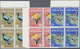 ** Malaysia: 1965, Birds Five Different Values (30c., 50c. And $1 To $5) With INVERTED WATERMARKS In Bl - Maleisië (1964-...)