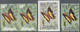 ** Malaysia: 1970, Butterflies 50c. 'Polyura Athamas Samatha' Horizontal Imperforate PROGRESSIVE PROOF - Malaysia (1964-...)