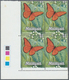 ** Malaysia: 1970, Butterflies $1 'Appias Nero Figulina' Block Of Four (Bradbury Ptg.) From Lower Right - Malaysia (1964-...)