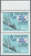 ** Malaysia: 1985, Opening Of Penang Bridge 40c. Vertical Pair With DOUBLE PERFORATION At Top Between S - Malaysia (1964-...)