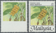 ** Malaysia: 1986, Fruits $5 'Banana' (Musa Sapientum) With BLACK OMITTED And Shifted Perforation To To - Maleisië (1964-...)