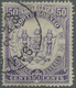 O Nordborneo: 1883, Coat Of Arms 50c. Violet Fine Used With Part SAN(dakan) Cds., SG. £ 275 - Noord Borneo (...-1963)