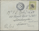 Br Nordborneo: 1913/24, 6 C., Two Covers From SANDAKAN: Single Used 1924 On Cover To England And Fwd. I - Noord Borneo (...-1963)
