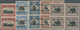 * Nordborneo: 1918, Pictorial Definitives With Opt. 'RED CROSS TWO CENTS' Part Set Of 11 Stamps 1c. To - North Borneo (...-1963)