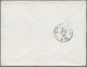 Br Singapur: 1881 Cover From Singapore To Bremen, Germany 'via Naples' Franked By 1867 8c. Orange With - Singapore (...-1959)