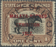 O Nordborneo: 1922, Malaya-Borneo Exhibition 1c. 'Malayan Tapir' With Opt. Variety 'BORHEO' Fine Used - North Borneo (...-1963)