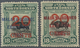 * Nordborneo: 1922, Malaya-Borneo Exhibition 20 On 18c. 'Banteng' With Blue Or Red Exhibition Opt. Bot - Noord Borneo (...-1963)