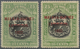 * Nordborneo: 1922, Malaya-Borneo Exhibition 25c. 'Coat Of Arms' With Different Perforations Both With - Noord Borneo (...-1963)