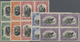 **/* Nordborneo: 1931, 50th Anniversary Of British North Borneo Company Complete Set Of Eight In Blocks O - North Borneo (...-1963)