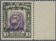 * Nordborneo: Japanese Occupation,  1944, 10 C. Violet And Bronze Green, Ovpt. On Already Violet Ovpt. - North Borneo (...-1963)