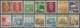 */(*) Nordborneo: Japanese Occupation,  1944/45, Japanese Stamps Ovpt. Set 1 S.-1 Y. Complete, Unused Moun - Noord Borneo (...-1963)