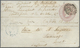 GA Singapur: 1857. Great Britain '1d Pink' Postal Stationery Envelope Endorsed 'From Sergeant G. Mitche - Singapore (...-1959)