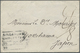 Br Singapur: 1865. Stampless Envelope Addressed To Yokohama, Japan Cancelled By Hong Kong/C Date Stamp - Singapore (...-1959)