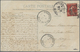 Singapur: 1908, "SINGAPORE TO HONG KONG C 1 FE 08", Marine Sorter On Ppc From France "TOUL 10-1-08" - Singapore (...-1959)