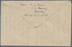 Br Brunei: 1948, Air Mail Letter Card Addressed To USA Franked With 30c. Brunei River Tied By BRUNEI Da - Brunei (1984-...)