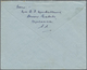 Br Malaiische Staaten - Straits Settlements: 1939, Airmail Letter Bearing 5 And 50 C. Georg VI Addresse - Straits Settlements