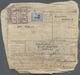 Br Malaiische Staaten - Johor: 1941, Parcel Label On Linen Package Addressed To Australia, Contained "S - Johore