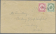 Br Malaiische Staaten - Kedah: 1926 (ca.), 2c. Green And 6c. Carmine On Cover Obli.t By Handstamp "POST - Kedah