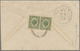 Br Malaiische Staaten - Kedah: 1926, ( 27. August), Letter To India, Arrived 4. September, Franked 6c O - Kedah