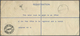 Br Malaiische Staaten - Malakka: 1951, 20c. Blue On Cream 'KGVI' Registered Postal Stationery Envelope - Malacca