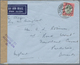 Br/ Malaiische Staaten - Pahang: 1941, Airmail Bearing 2 Dollar Sultan Tied By Clear TANAH RATA 30 JU 41 - Pahang