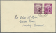 Br Malaiische Staaten - Sarawak: 1936, Cover With 1c And 4c Brooke Tied By "MELUAN SARAWAK 13 DE 1936" - Other & Unclassified