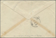 Br Malaiische Staaten - Sarawak: 1937, 20c Brooke As Single Franking On Registered Cover With BINTULU D - Other & Unclassified