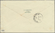 Br Malaiische Staaten - Sarawak: 1940, Cover Addressed To The Isle Of Wight Franked With 1c, 2c (2) And - Andere & Zonder Classificatie