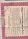 Actions & Titres  "Port PARA" 1911 (Brésil ?) - Other & Unclassified