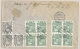 Österreich - 1912 - 11 Stamps On Backside Of Cover From Tluste (now In Poland) To Cöln / Deutschland - 1 Stamp Off - Covers & Documents