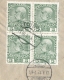 Österreich - 1912 - 11 Stamps On Backside Of Cover From Tluste (now In Poland) To Cöln / Deutschland - 1 Stamp Off - Briefe U. Dokumente