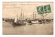 85 - L'AIGUILLON SUR MER LE PORT A MARÉE BASSE - ÉDITION BAZAR GOURAUD - 17 AOUT 1911 - VOILIER - 2 Scans - Autres & Non Classés