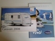 Dep026 Depliant Advertising Roulotte Camping Adria Caravelair Plain Air Tourism Turismo - Camping