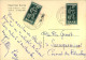 1951, Saarmesse, Werbekarte Mit 2-mal 15 Fr. Und Ersttagssonderstempel Ab SAARBRÜCKEN Nach Frankreich. - Storia Postale