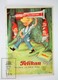 Vintage Illustrated Advertising Blotter Paper - Pelikan Peligom Glue - Boy And Dwarfs - P