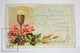 Vintage Religious Card - Remembering First Communion - 1897 - Imágenes Religiosas