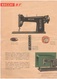 Necchi Macchine Da Cucire Depliant Machines à Coudre Sewing Machines - Andere & Zonder Classificatie