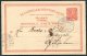 1907 Iceland 10 Aur Stationery Postcard Reykjavik - Copenhagen - Postal Stationery