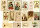 LOT 115  IMAGES RELIGIEUSES    DIVERS FORMAT Nombreuse Vers 1900 / 1930 - Images Religieuses