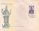 INDIA - FIRST DAY COVER 15.08.1949 - ARCHAEOLOGICAL SERIES - 3 1/2 ANNAS, BODH GAYA TEMPLE - Lettres & Documents