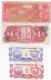 Lot Of 4 Different Banknotes Honduras #89b (2010) Mexico #59k (1969) Nicaraugua #167 And #168 (1991), VF-UNC - Alla Rinfusa - Banconote