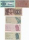 Lot Of 6 Different Asia Banknotes China #861b (1953) #881b (1980) Indonesia #90 #91 #92 (1964) South Korea #30 (1962) - Lots & Kiloware - Banknotes