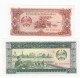 Laos #28 20 Kip And #30 100 Kip 1979 Banknotes With Military Theme - Laos