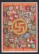 Dt.Reich Reichsparteitag Nürnberg 1938, Farbige Propagandakarte Mit MiNo. 672 SSt Nach Braunschweig - Briefe U. Dokumente