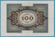 DEUTSCHES REICH 100 MARK 1.11.1920 LETTER B SERIE E.7640520 P#69a - 100 Mark