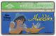 2 BT PHONECARDS : WALT DISNEY PICTURES - ALADDIN (20 UNITS) (USED) - Autres & Non Classés