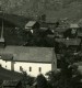Suisse Val D'Anniviers Route De Grimentz Saint-Jean Ancienne Photo Stereo Amateur Possemiers 1910 - Stereoscopic